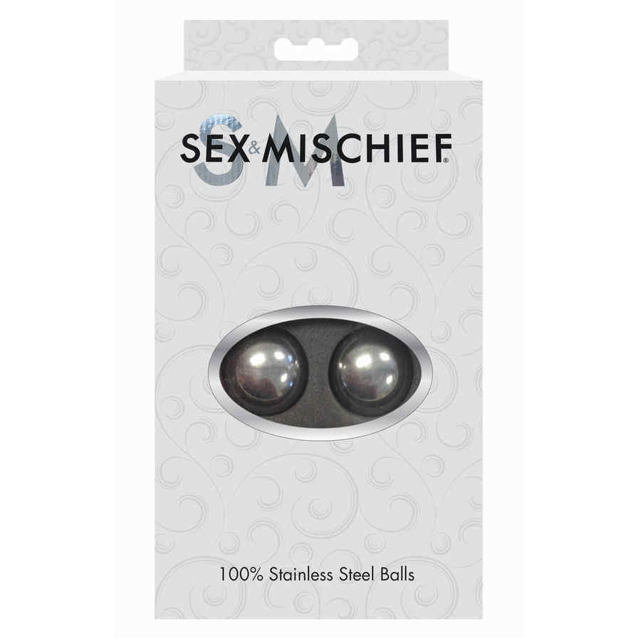 Náhled produktu Ocelové venušiny kuličky Sex&Mischief Steele Balls
