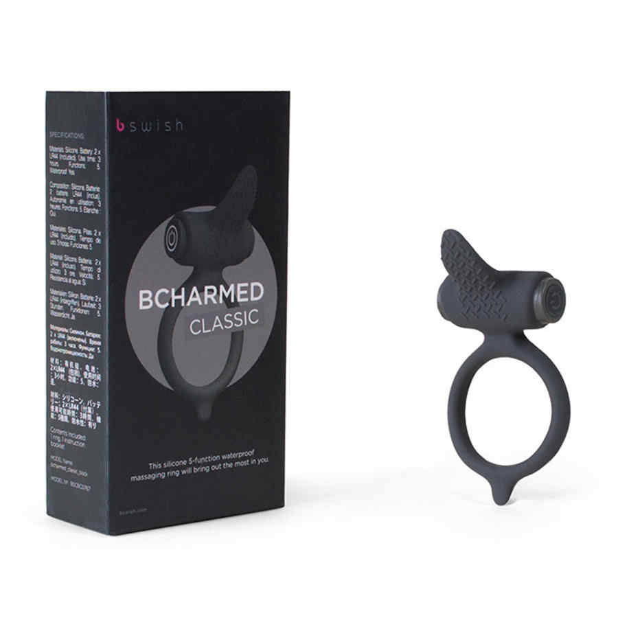 Náhled produktu Vibrační kroužek B Swish bcharmed Classic, černá