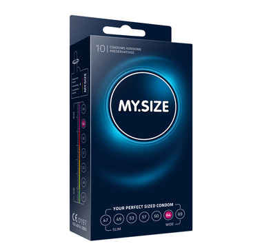 Náhled produktu Kondomy pro velký penis MY.SIZE 64 mm, 10 ks