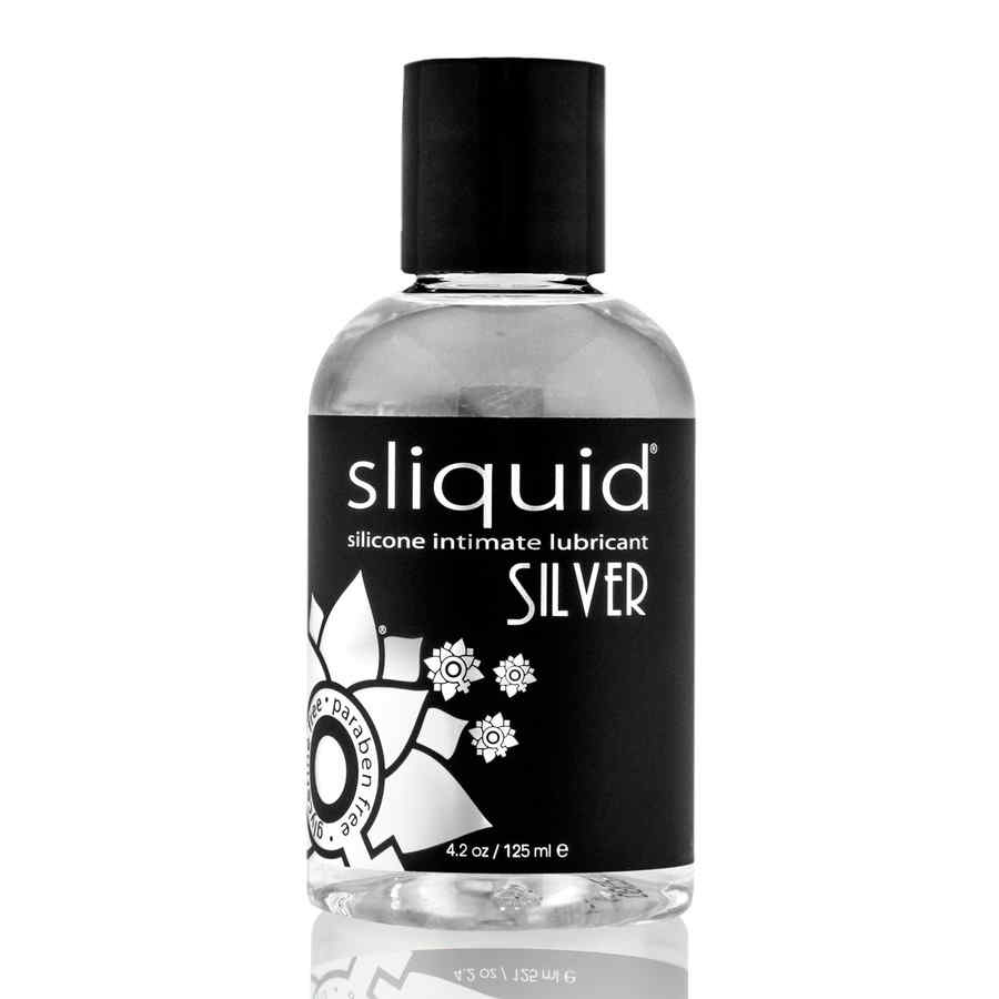 Náhled produktu Silikonový lubrikant Sliquid Naturals Silver, 125 ml