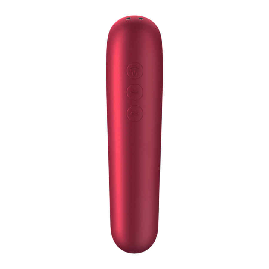 Náhled produktu Stimulátor klitorisu a bodu G Satisfyer Dual Love, červená