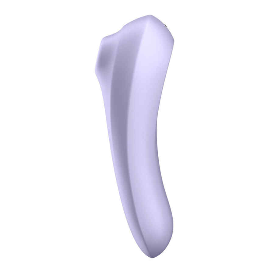 Náhled produktu 2v1 stimulátor klitorisu a vibrátor Satisfyer Dual Pleasure, fialová