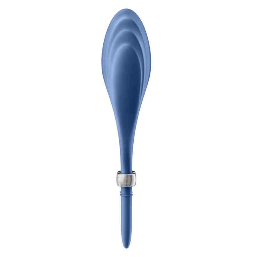 Náhled produktu Utahovací vibrační erekční kroužek Satisfyer Duelist, modrá
