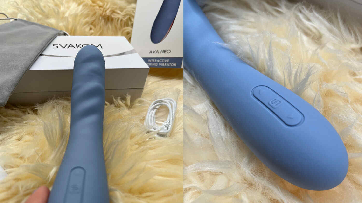 Vlevo: detail šikmého tvarování, vpravo: detail ovládacího panelu. Zdroj: Sexio.cz