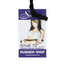 Alternativní náhled produktu S&M - Small Rubber Whip - malé důtky, černá