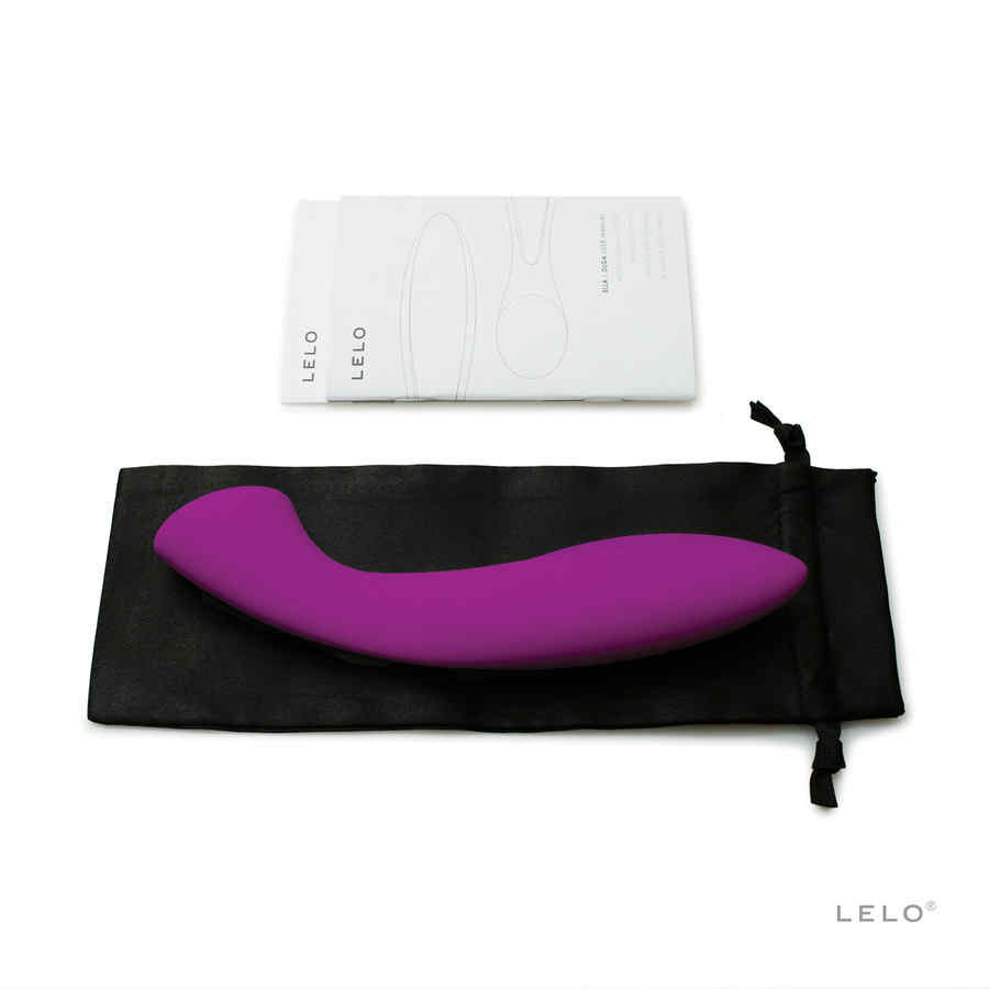 Náhled produktu Silikonové dildo Lelo Ella, fialová