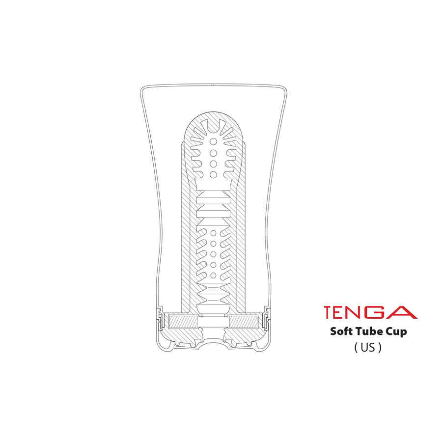 Náhled produktu Tenga - Original Soft Tube Cup - masturbátor