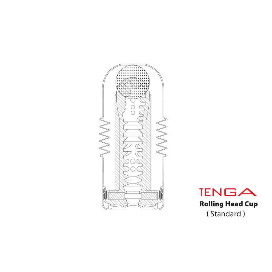 Náhled produktu Masturbátor Tenga Original Rolling Head Cup