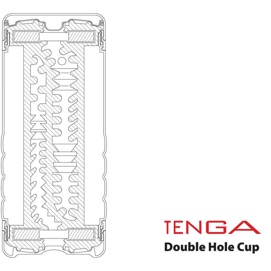 Náhled produktu Oboustranný masturbátor Tenga Original Double Hole Cup