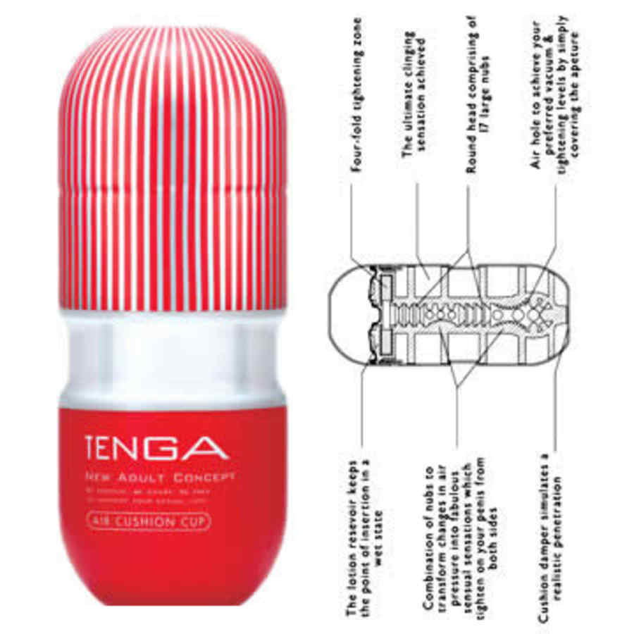 Náhled produktu Tenga - Original Air Cushion Cup - diskrétní masturbátor