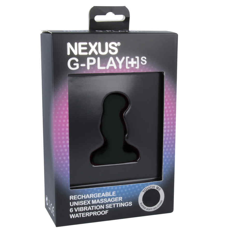 Náhled produktu Vibrační anální kolík Nexus G-Play Plus, vel. S, černá