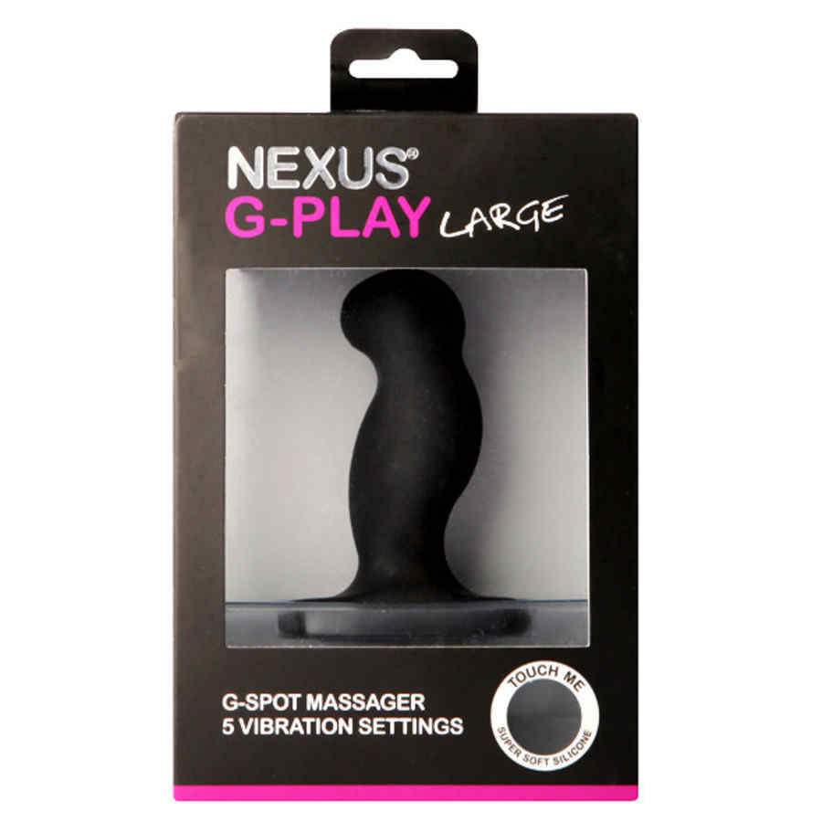 Náhled produktu Vibrační anální kolík Nexus G-Play Plus, vel. L, černá