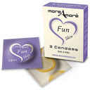 Alternativní náhled produktu MoreAmore - Condom Fun Skin 3 ks - kondomy s vroubkováním a výčnělky