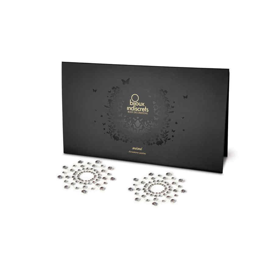 Náhled produktu Ozdoby na bradavky Bijoux Indiscrets Mimi Silver, stříbrná