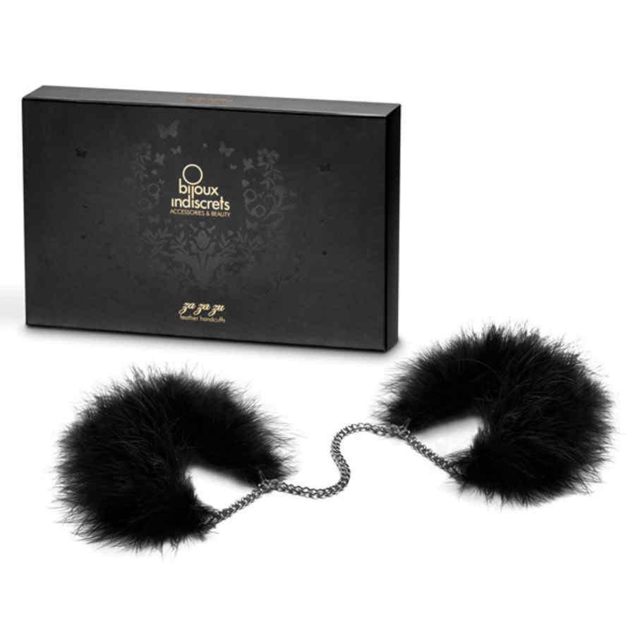 Náhled produktu Jemná pouta z peříček Bijoux Indiscrets Za Za Zu Feather Handcuffs