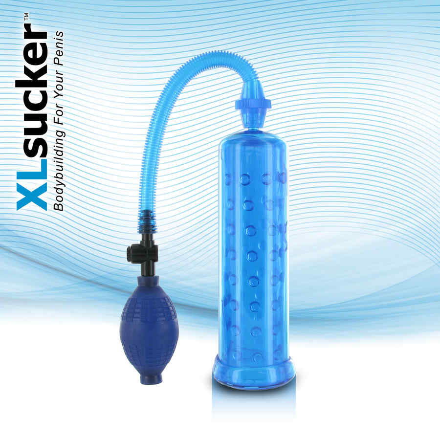 Náhled produktu XLsucker - Penis Pump - vakuová pumpa na penis, modrá