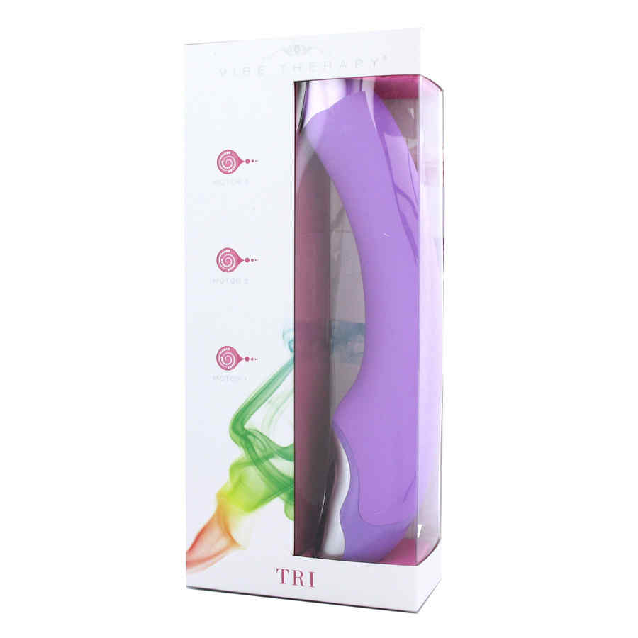 Náhled produktu Vibe Therapy - Tri výkonný vibrátor, fialová