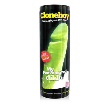 Náhled produktu Sada na odlitek penisu svítící ve tmě Cloneboy, fosforeskující zelená