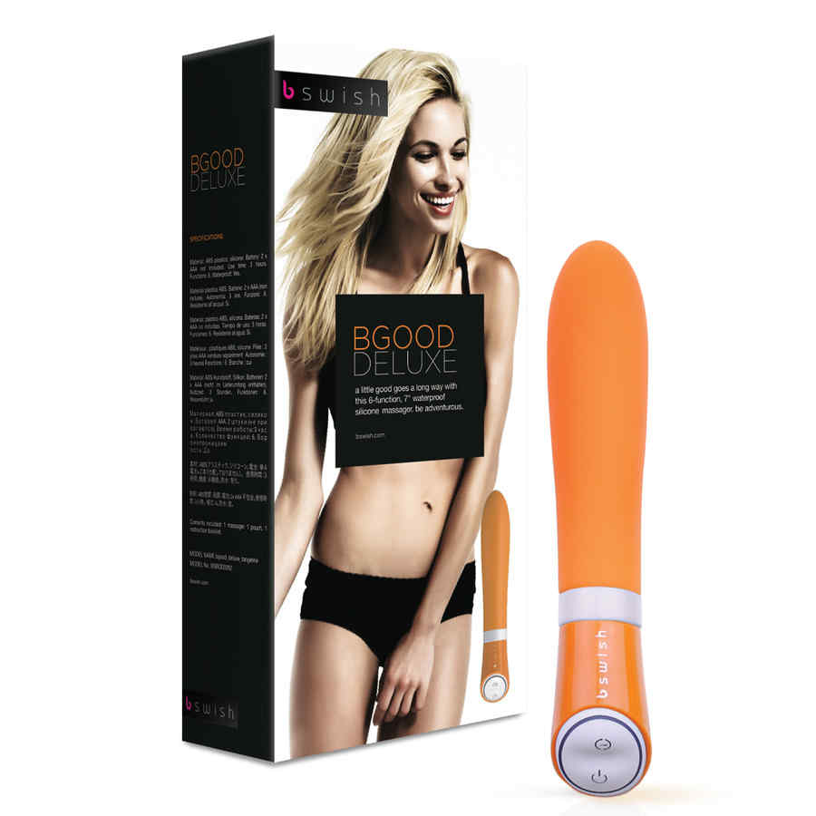 Náhled produktu Vibrátor B Swish bgood Deluxe, oranžová