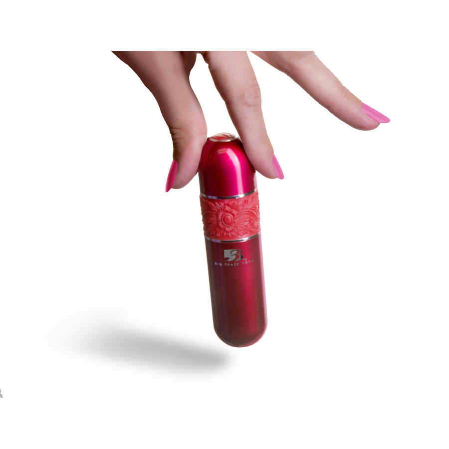 Náhled produktu Mini vibrátor B3 Onye Fleur, červený