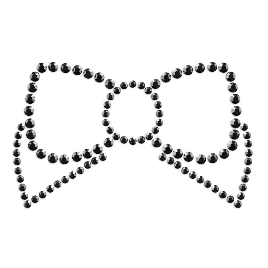 Náhled produktu Bijoux Indiscrets - Mimi Bow Black - ozdoby na bradavky