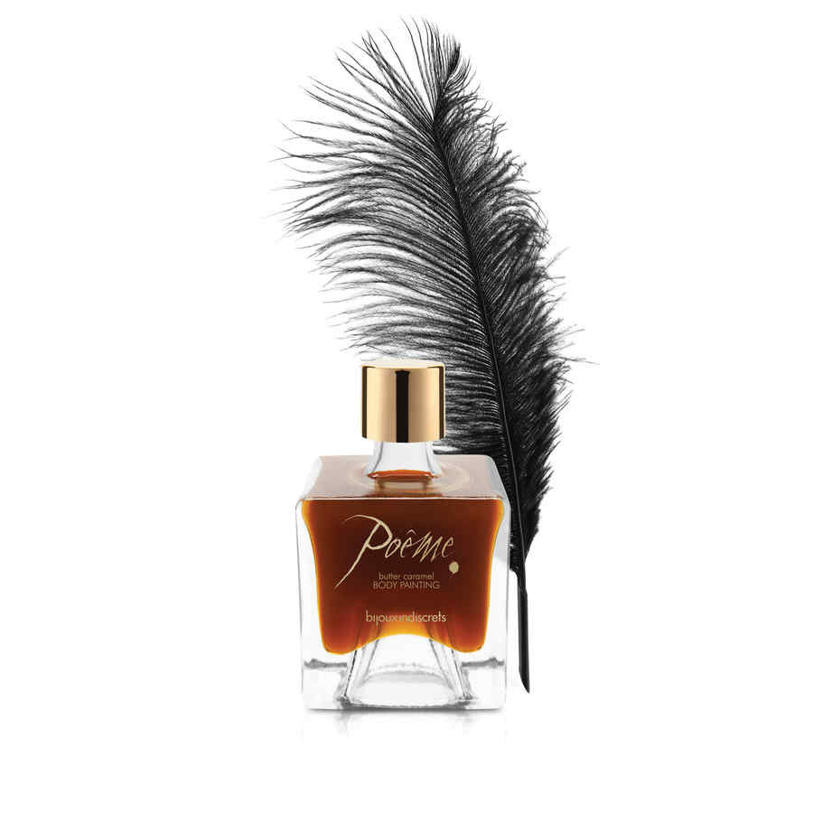 Náhled produktu Barva na tělo pro erotické hrátky Bijoux Indiscrets Poeme, karamel, 50 ml