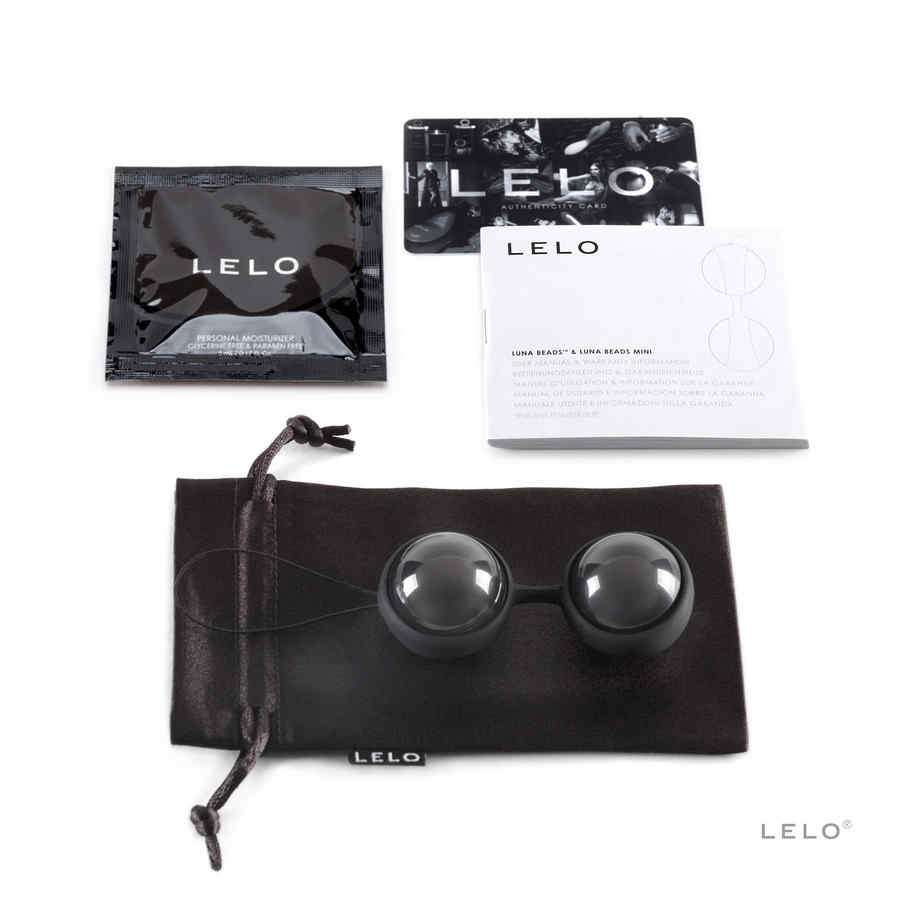 Náhled produktu Lelo - Luna Beads Noir - venušiny kuličky, černá