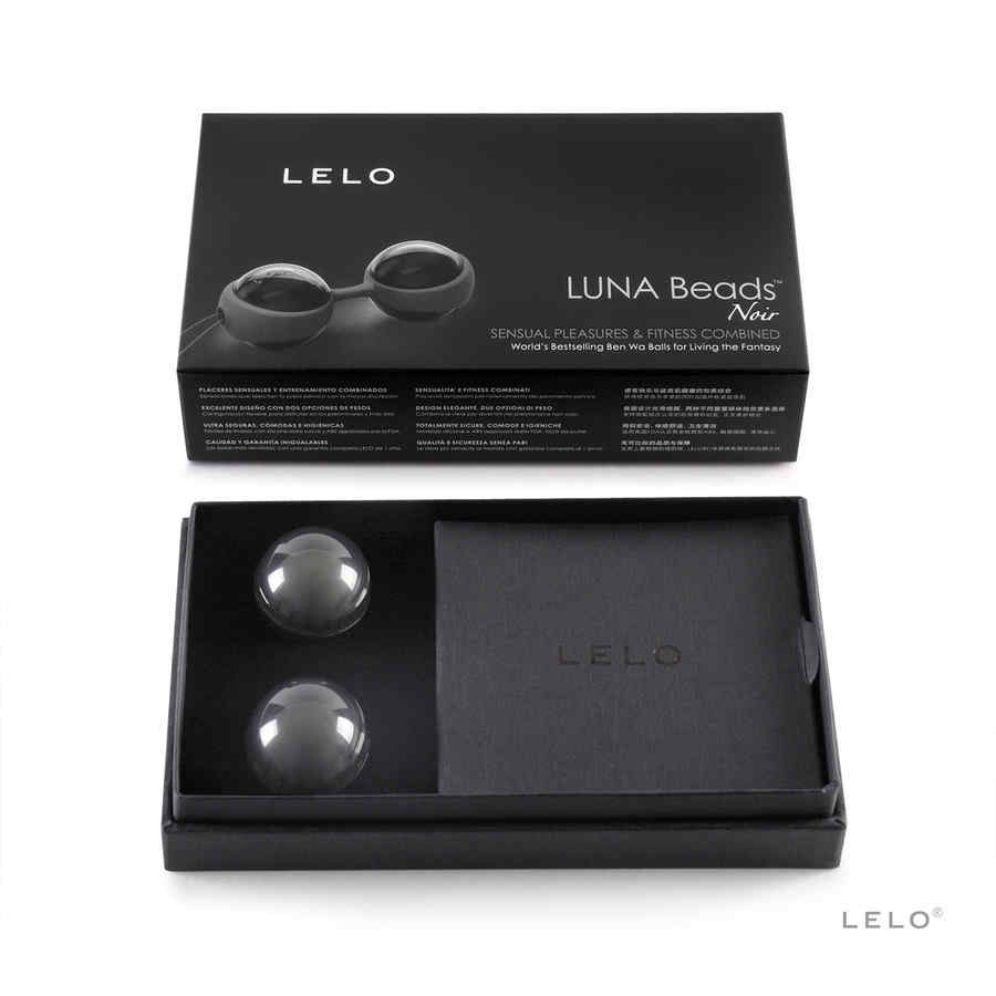 Náhled produktu Venušiny kuličky Lelo Luna Beads Noir, černá