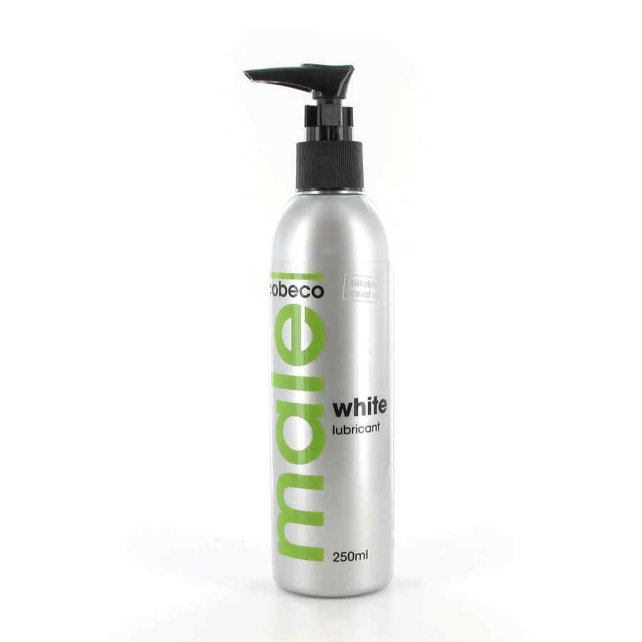 Hlavní náhled produktu Male! - White Lubricant 250 ml - lubrikant na vodní bázi s barvou spermatu