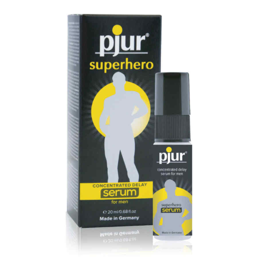 Náhled produktu Sérum na snížení přecitlivělosti penisu Pjur Superhero Serum, 20 ml