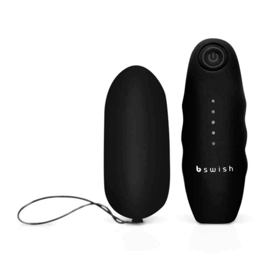 Náhled produktu B Swish - bnaughty Unleashed vibrační vajíčko na dálkové ovládání, černá