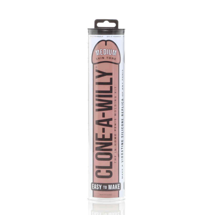 Náhled produktu Sada na odlití penisu s vibrátorem Clone A Willy Kit Medium Tone, tělová