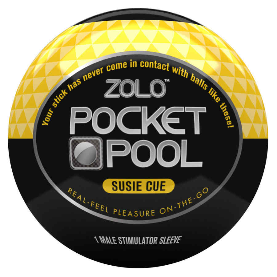 Náhled produktu Zolo - Pocket Pool Susie Cue - masturbátor