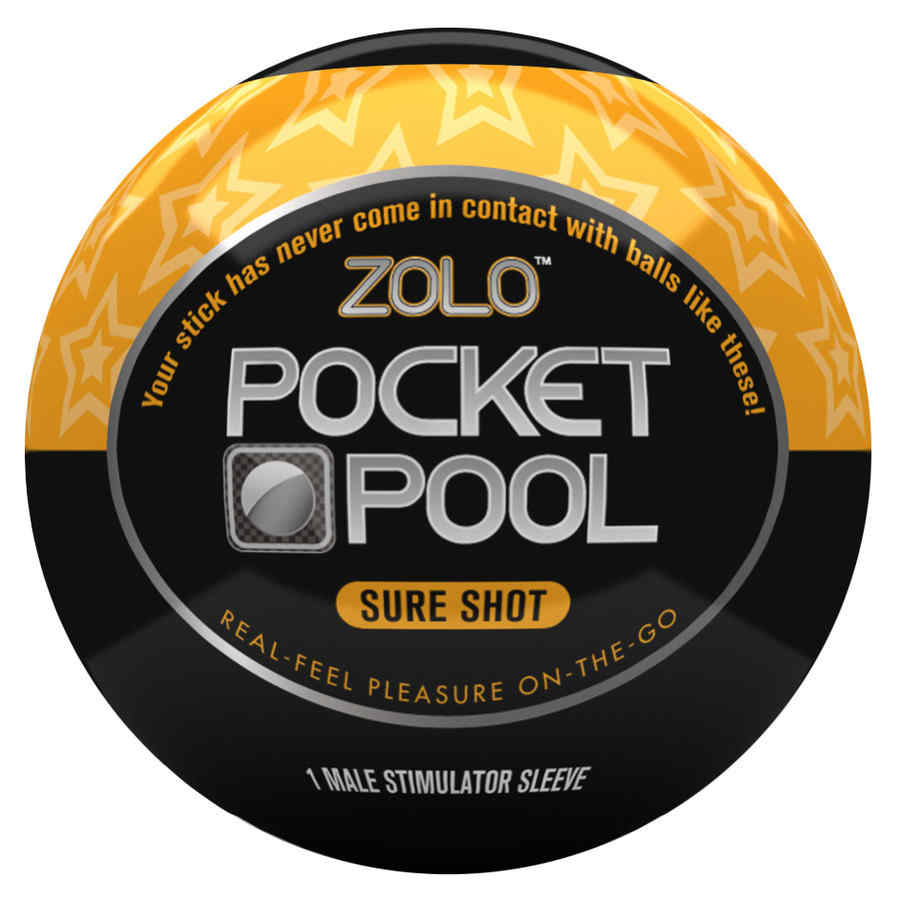 Hlavní náhled produktu Zolo - Pocket Pool Sure Shot - masturbátor