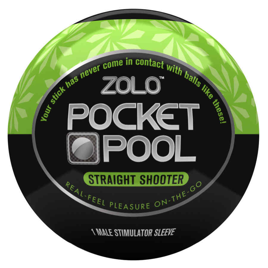 Hlavní náhled produktu Zolo - Pocket Pool Straight Shooter - masturbátor