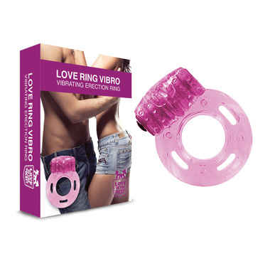 Náhled produktu Vibrační kroužek Love in the Pocket Love Ring Vibrating, růžová