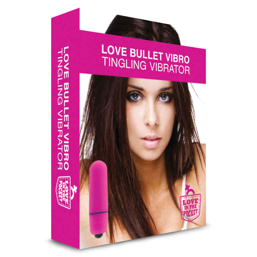 Náhled produktu Minivibrátorek Love in the Pocket Love Bullet Vibrating, růžová