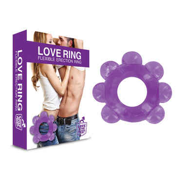 Náhled produktu Erekční kroužek Love in the Pocket Love Ring Erection, fialová