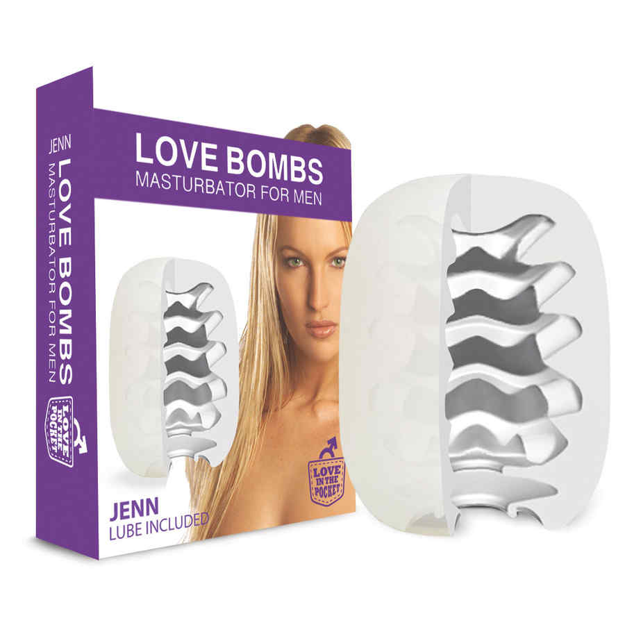 Hlavní náhled produktu Love in the Pocket - Love Bombs Jenn - masturbátor
