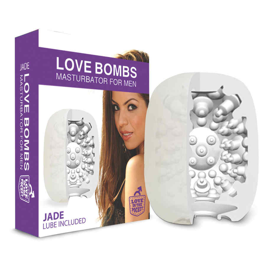 Náhled produktu Masturbátor Love in the Pocket Love Bombs Jade