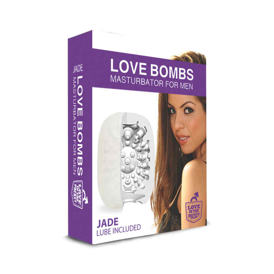Náhled produktu Masturbátor Love in the Pocket Love Bombs Jade