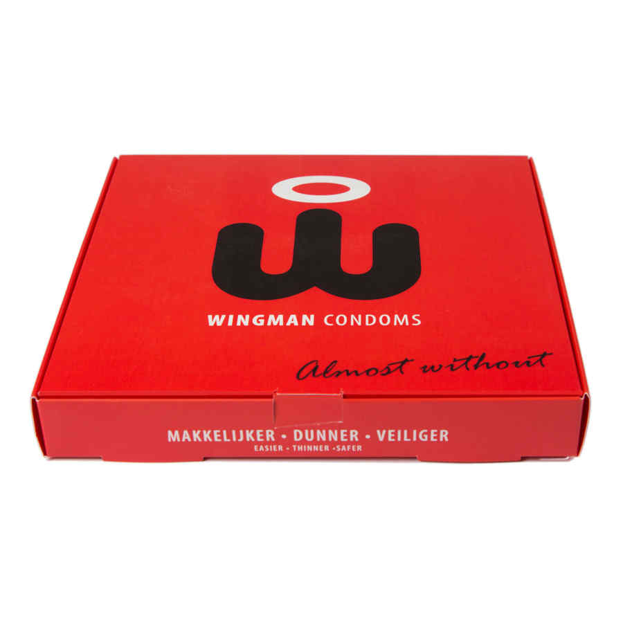 Náhled produktu Kondomy s navlékačem Wingman Condoms, 12 ks