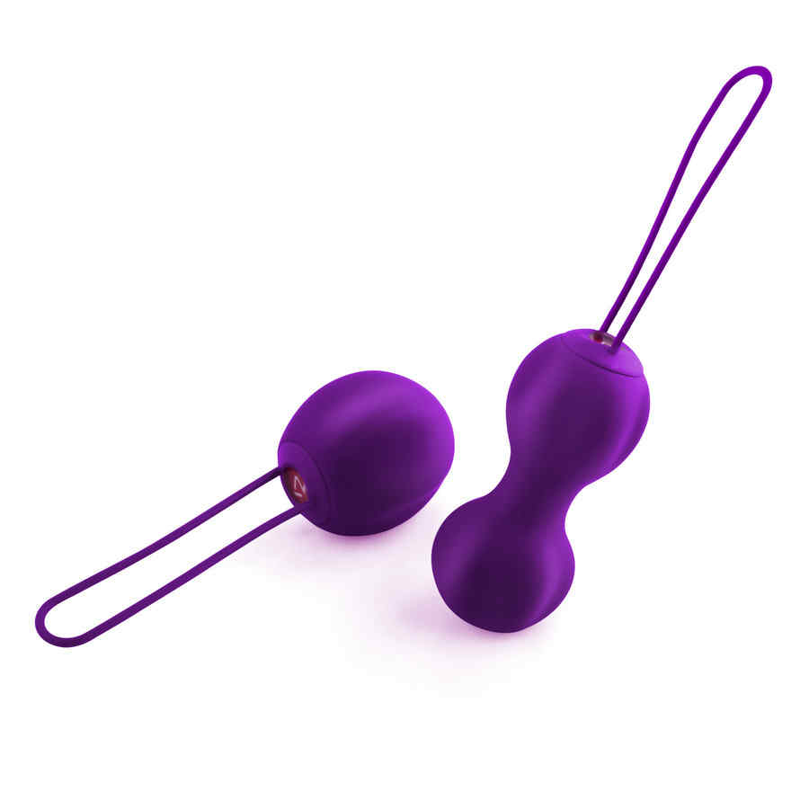 Náhled produktu Cvičební set venušiných kuliček Nomi Tang IntiMate Kegel, fialová