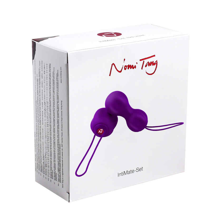 Náhled produktu Cvičební set venušiných kuliček Nomi Tang IntiMate Kegel, fialová