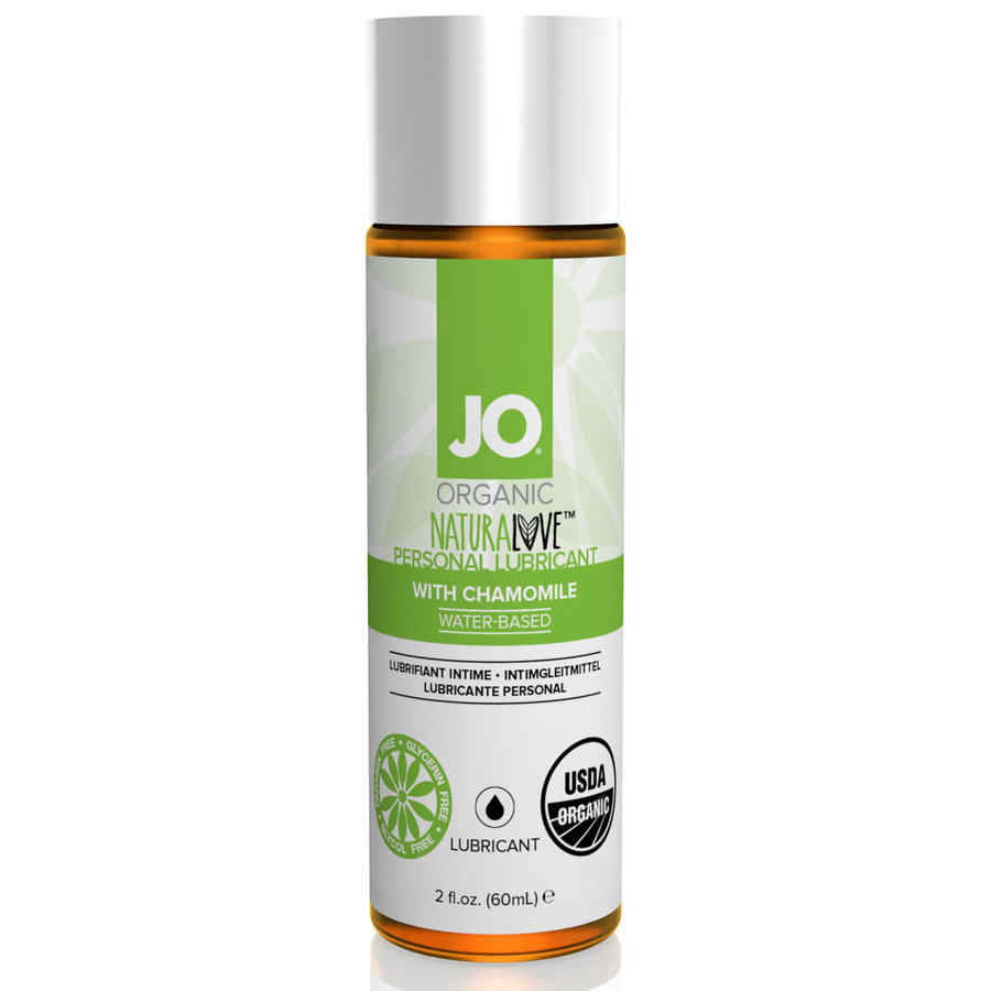 Hlavní náhled produktu System JO - Organic NaturaLove Lubricant 60 ml - organický lubrikant na vodní bázi s heřmánkem