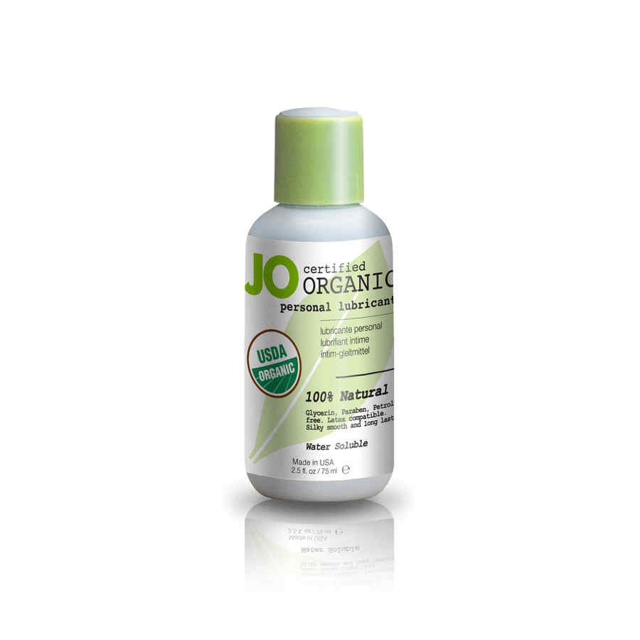 Náhled produktu System JO - Organic NaturaLove Lubricant 60 ml - organický lubrikant na vodní bázi s heřmánkem