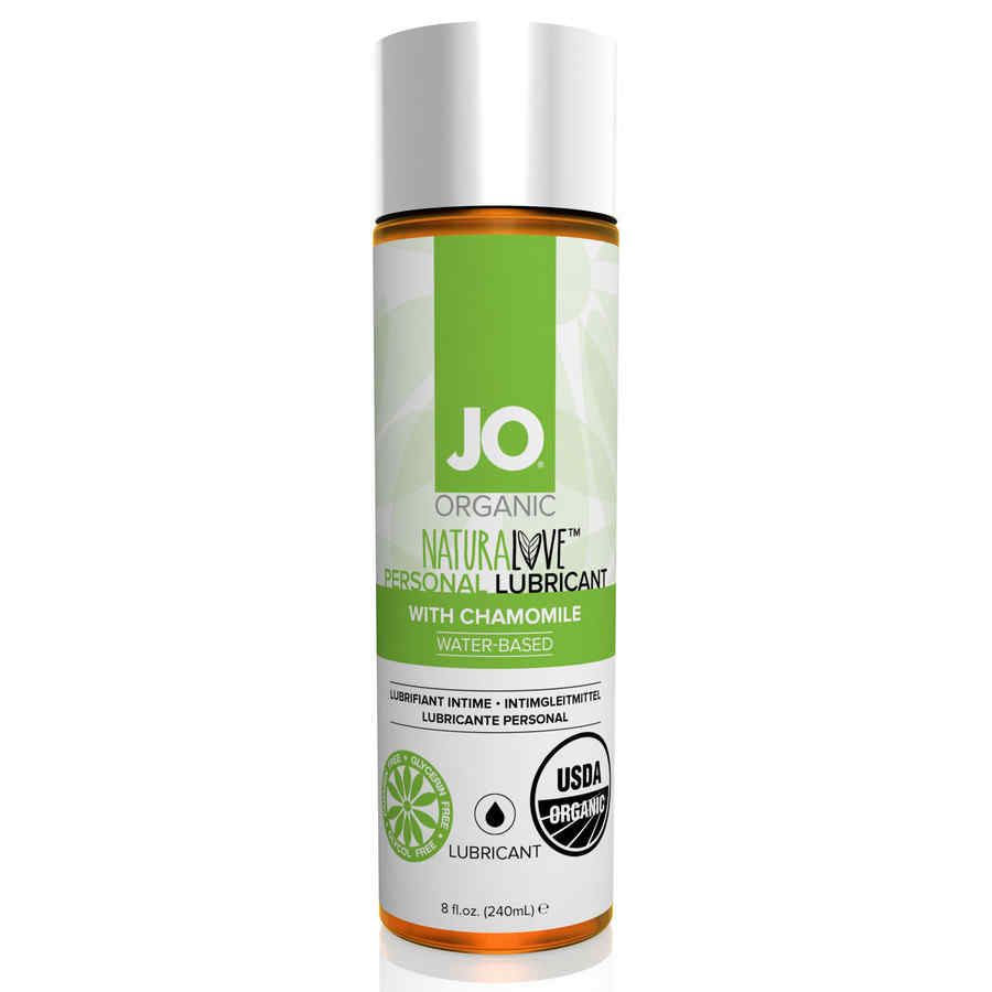 Náhled produktu Organický lubrikant System JO Organic NaturaLove, 240 ml, s heřmánkem