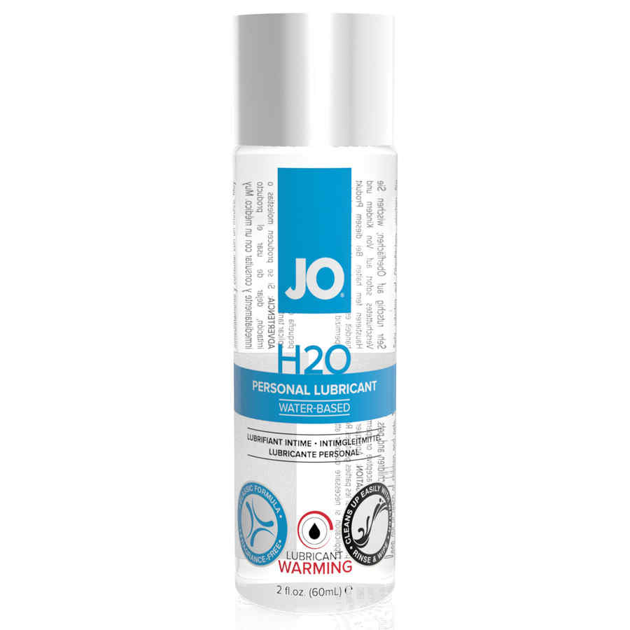 Hlavní náhled produktu System JO - H2O Lubricant Warming 60 ml - lubrikant na vodní bázi s hřejivým efektem