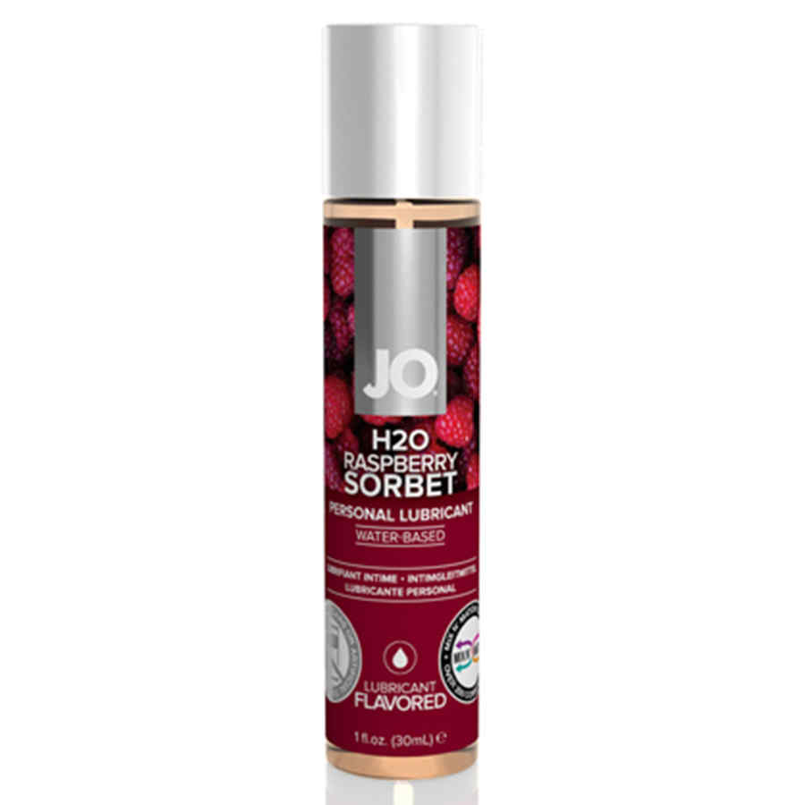 Náhled produktu Vodní lubrikační gel s příchutí System JO H2O Raspberry, 30 ml, malina