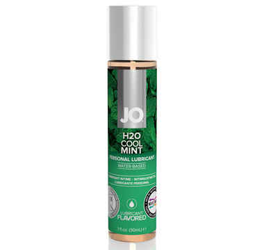 Náhled produktu Vodní lubrikační gel s příchutí System JO H2O Mint, 30 ml, máta